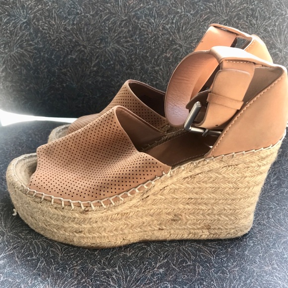 Marc Fisher LTD Adalyne Platform Wedge Sandals Size 8 - Picture 7 of 9